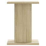Høyttalerstativ 2 Stk Sonoma Eik 30X30X40 Cm Konstruert Tre