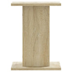 Høyttalerstativ 2 Stk Sonoma Eik 30X30X40 Cm Konstruert Tre