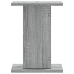 Høyttalerstativ 2 Stk Grå Sonoma 30X30X40 Cm Konstruert Tre