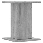 Høyttalerstativ 2 Stk Grå Sonoma 30X30X40 Cm Konstruert Tre