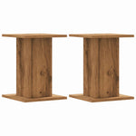 Høyttalerstativ 2 Stk Artisan Eik 30X30X40 Cm Konstruert Tre