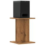 Høyttalerstativ 2 Stk Artisan Eik 30X30X40 Cm Konstruert Tre