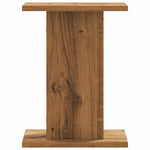 Høyttalerstativ 2 Stk Artisan Eik 30X30X40 Cm Konstruert Tre
