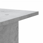 Høyttalerstativ 2 Stk Betonggrå 30X30X60 Cm Konstruert Tre