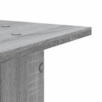 Høyttalerstativ 2 Stk Grå Sonoma 30X30X60 Cm Konstruert Tre