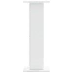 Høyttalerstativ 2 Stk Hvit 30X30X80 Cm Konstruert Tre
