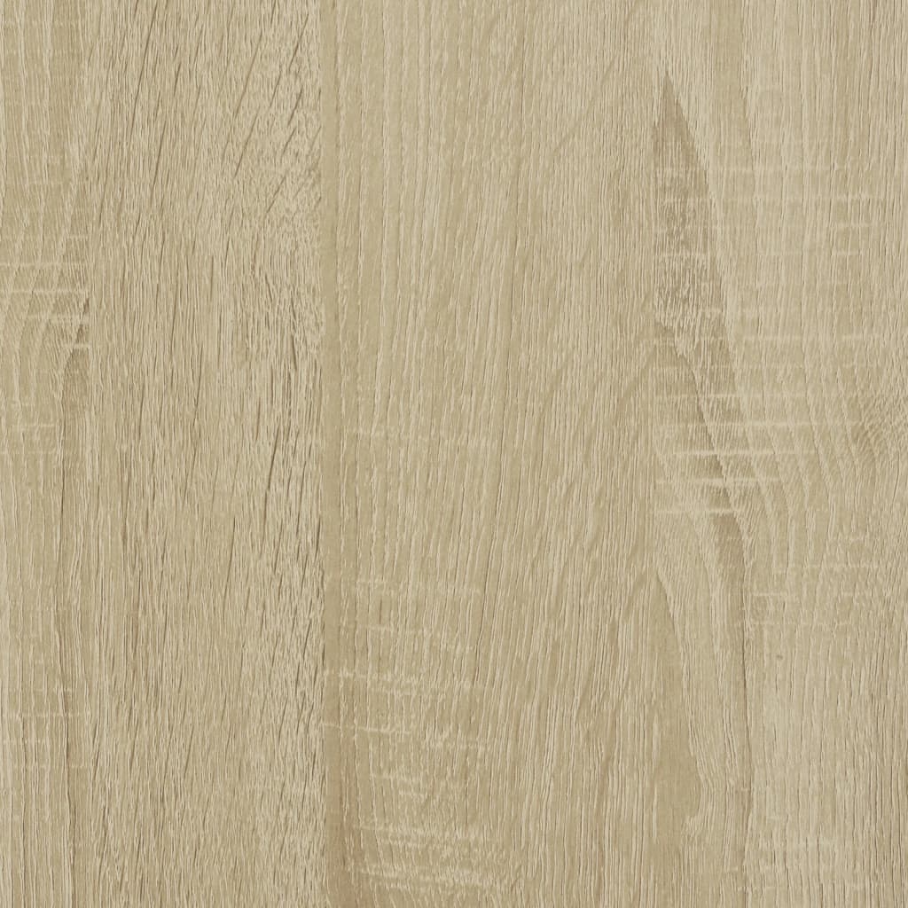 Høyttalerstativ 2 Stk Sonoma Eik 30X30X80 Cm Konstruert Tre