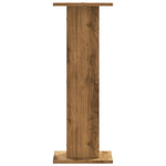Høyttalerstativ 2 Stk Artisan Eik 30X30X80 Cm Konstruert Tre