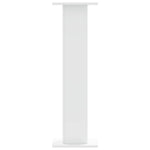 Høyttalerstativ 2 Stk Hvit 30X30X95 Cm Konstruert Tre