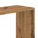 Bokhylle 5 Etasjer Artisan Eik 45X23,5X162,5 Cm Konstruert Tre