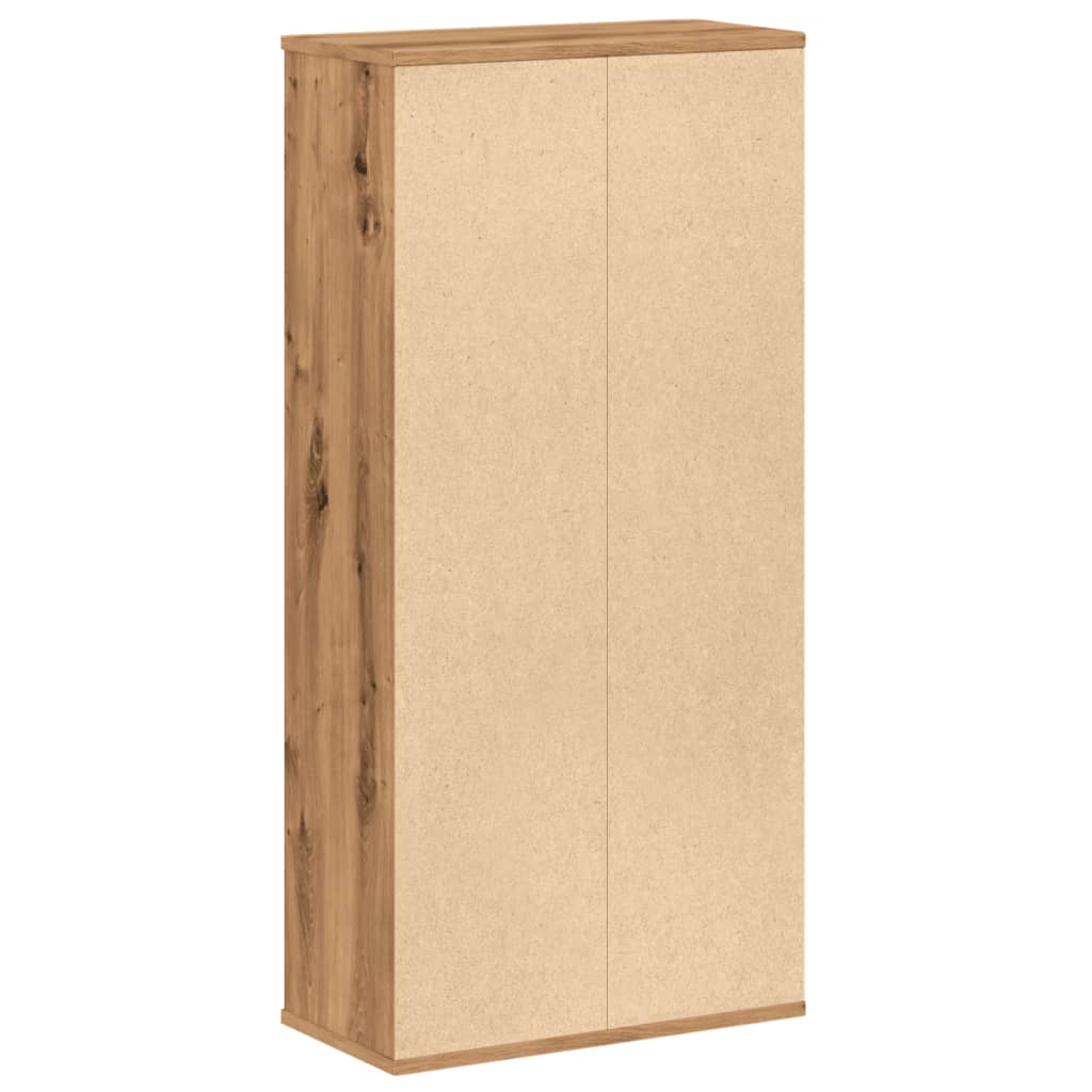 Bokhylle Artisan Eik 50X25X105 Cm Konstruert Tre