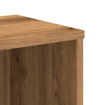 Bokhylle Artisan Eik 50X25X105 Cm Konstruert Tre