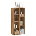 Bokhylle Artisan Eik 50X25X105 Cm Konstruert Tre
