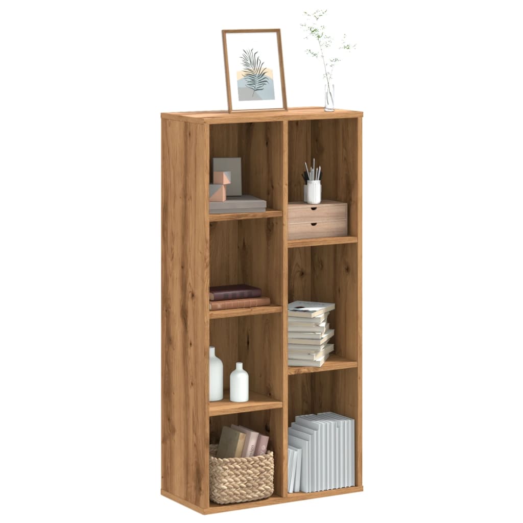 Bokhylle Artisan Eik 50X25X105 Cm Konstruert Tre