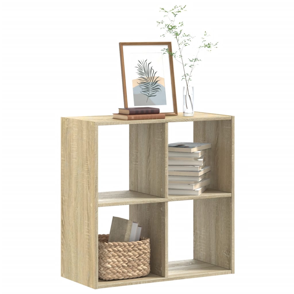 Bokhylle Sonoma Eik 68,5X32X68,5 Cm Konstruert Tre