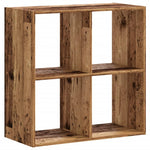 Bokhylle Gammelt Tre 68,5X32X68,5 Cm Konstruert Tre