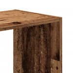 Bokhylle Gammelt Tre 68,5X32X68,5 Cm Konstruert Tre