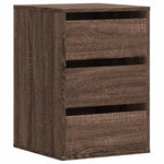 Kommode Brun Eik 40X41X58 Cm Konstruert Tre