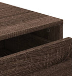Kommode Brun Eik 40X41X58 Cm Konstruert Tre