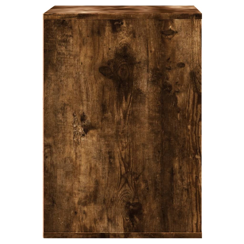 Kommode Røkt Eik 60X41X58 Cm Konstruert Tre