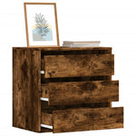Kommode Røkt Eik 60X41X58 Cm Konstruert Tre
