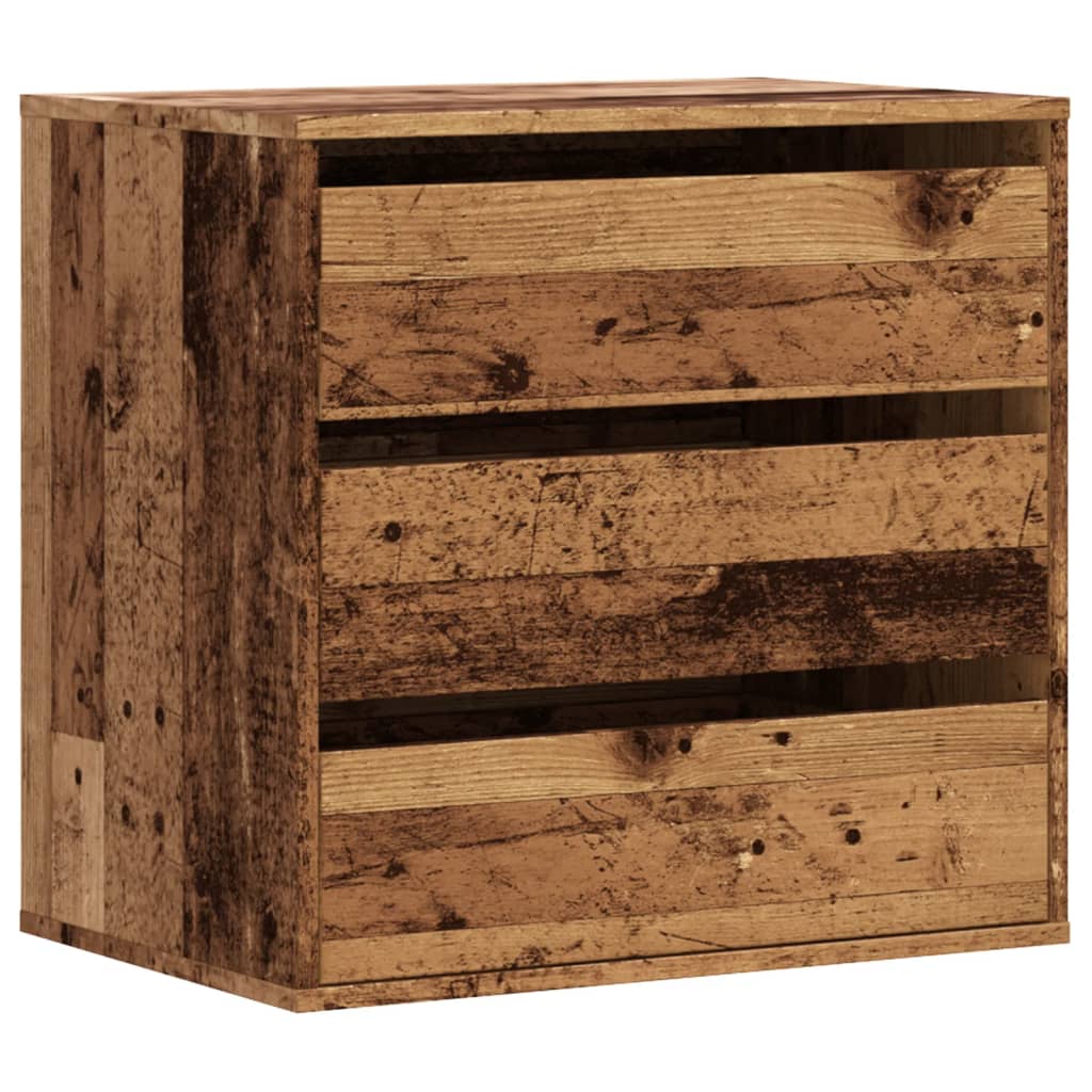 Kommode Gammelt Tre 60X41X58 Cm Konstruert Tre