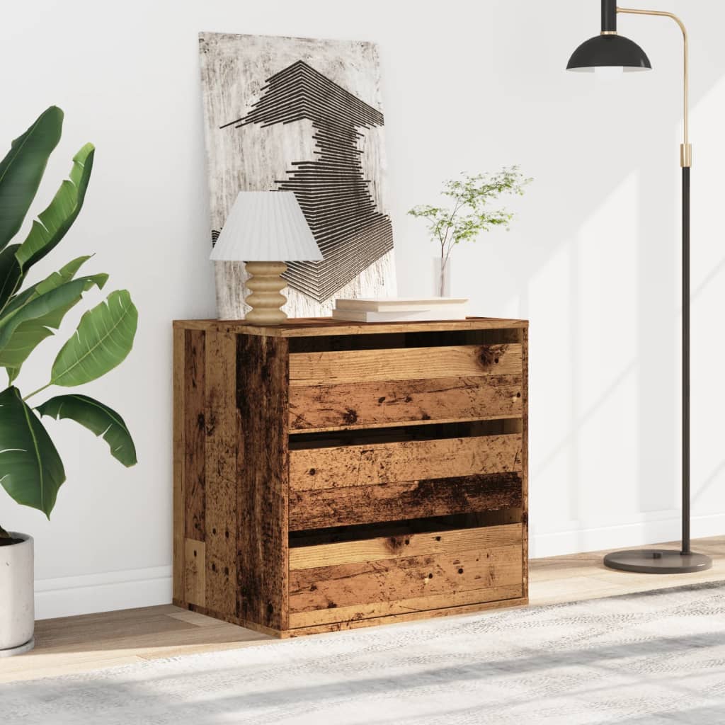 Kommode Gammelt Tre 60X41X58 Cm Konstruert Tre