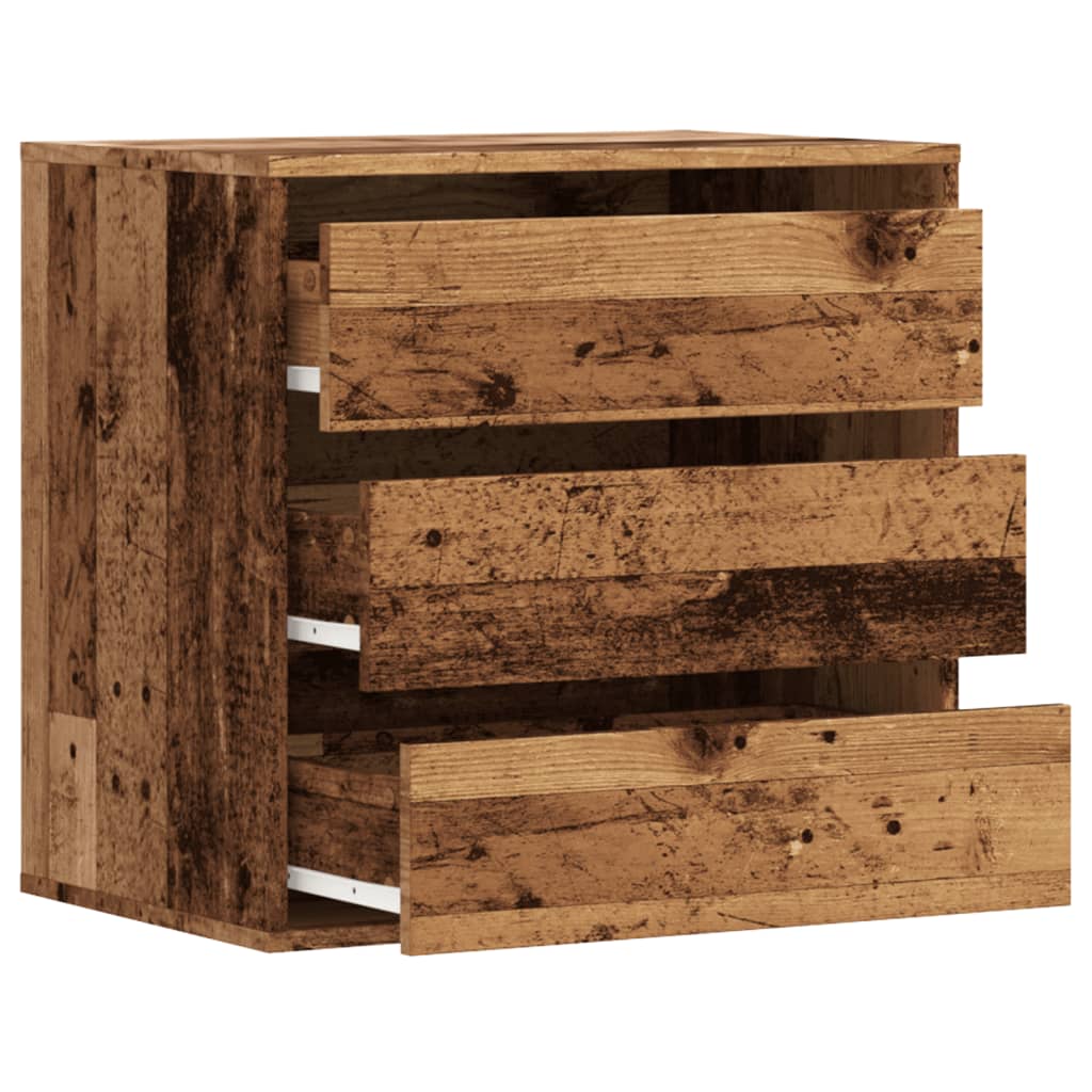 Kommode Gammelt Tre 60X41X58 Cm Konstruert Tre