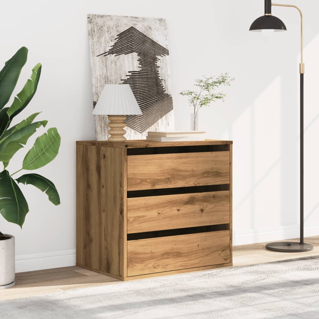 Kommode Artisan Eik 60X41X58 Cm Konstruert Tre