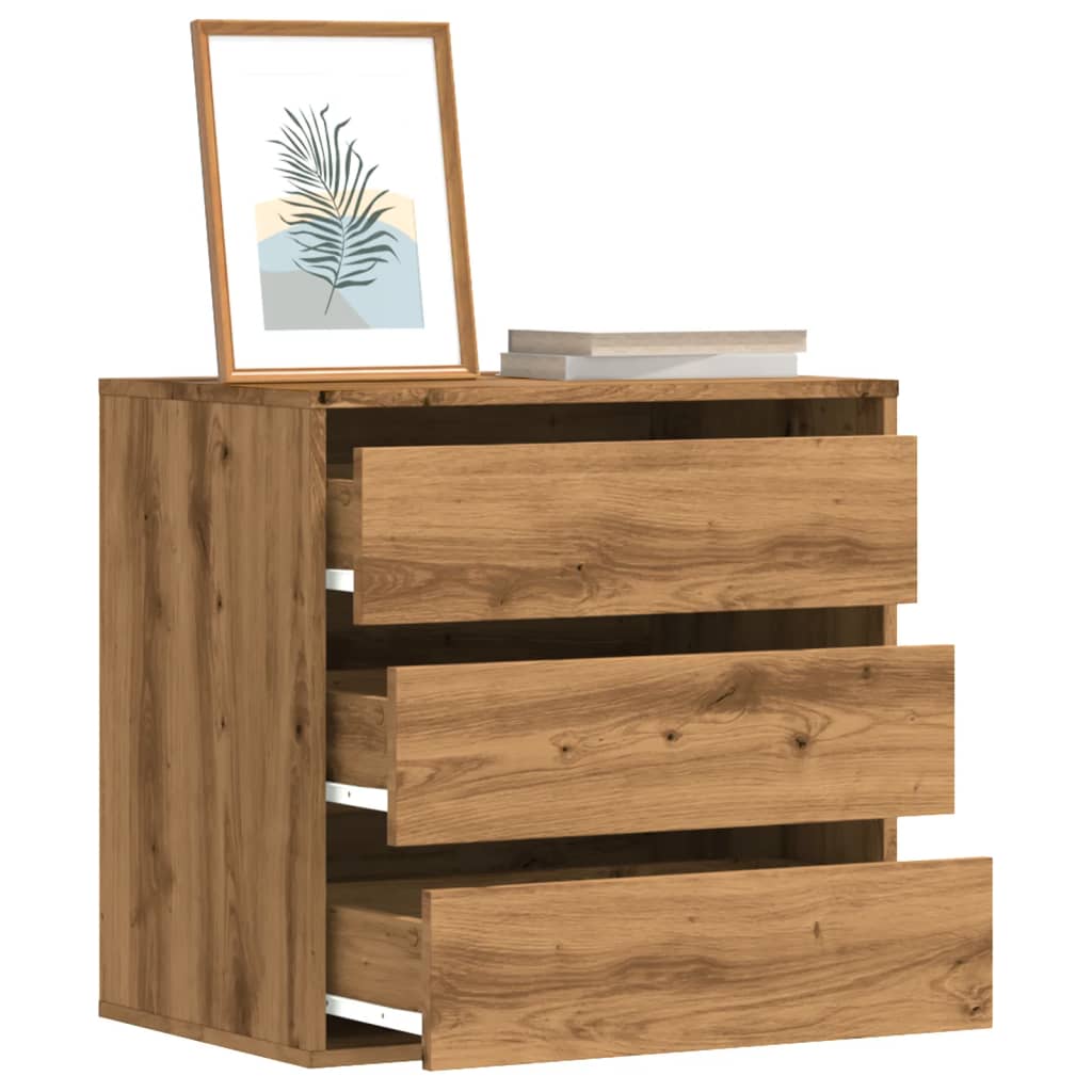 Kommode Artisan Eik 60X41X58 Cm Konstruert Tre