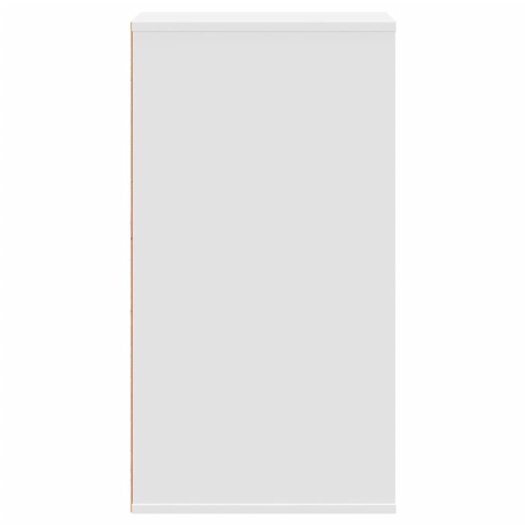 Kommode Hvit 40X41X76 Cm Konstruert Tre