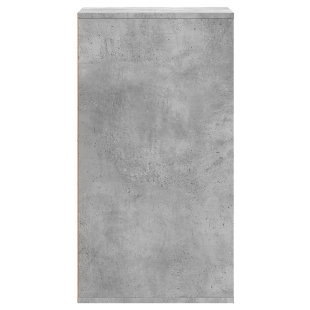 Kommode Betonggrå 40X41X76 Cm Konstruert Tre