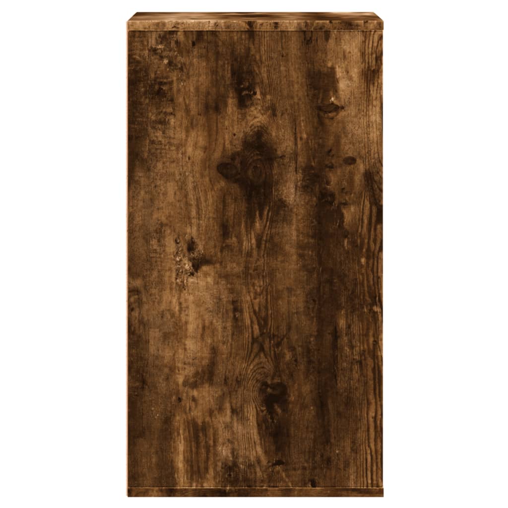 Kommode Røkt Eik 40X41X76 Cm Konstruert Tre