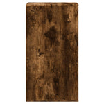 Kommode Røkt Eik 40X41X76 Cm Konstruert Tre