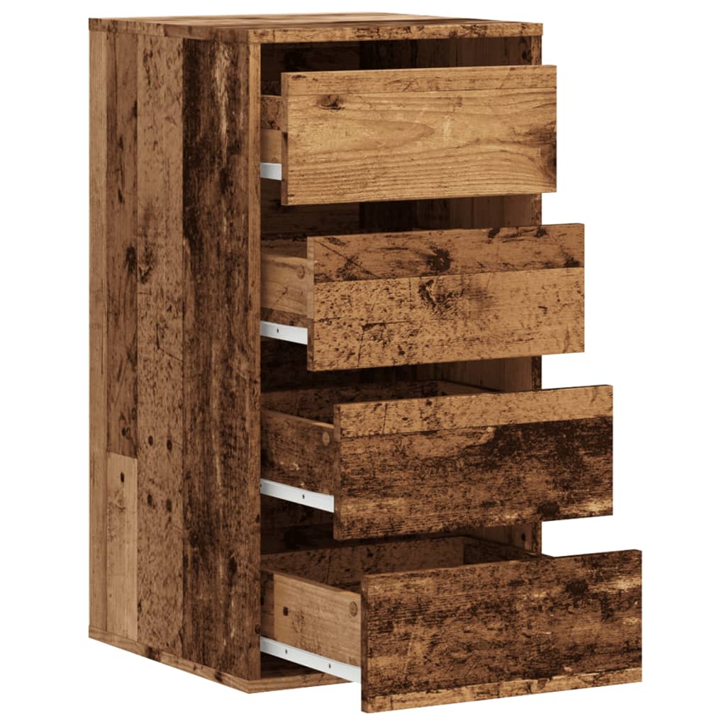 Kommode Gammelt Tre 40X41X76 Cm Konstruert Tre