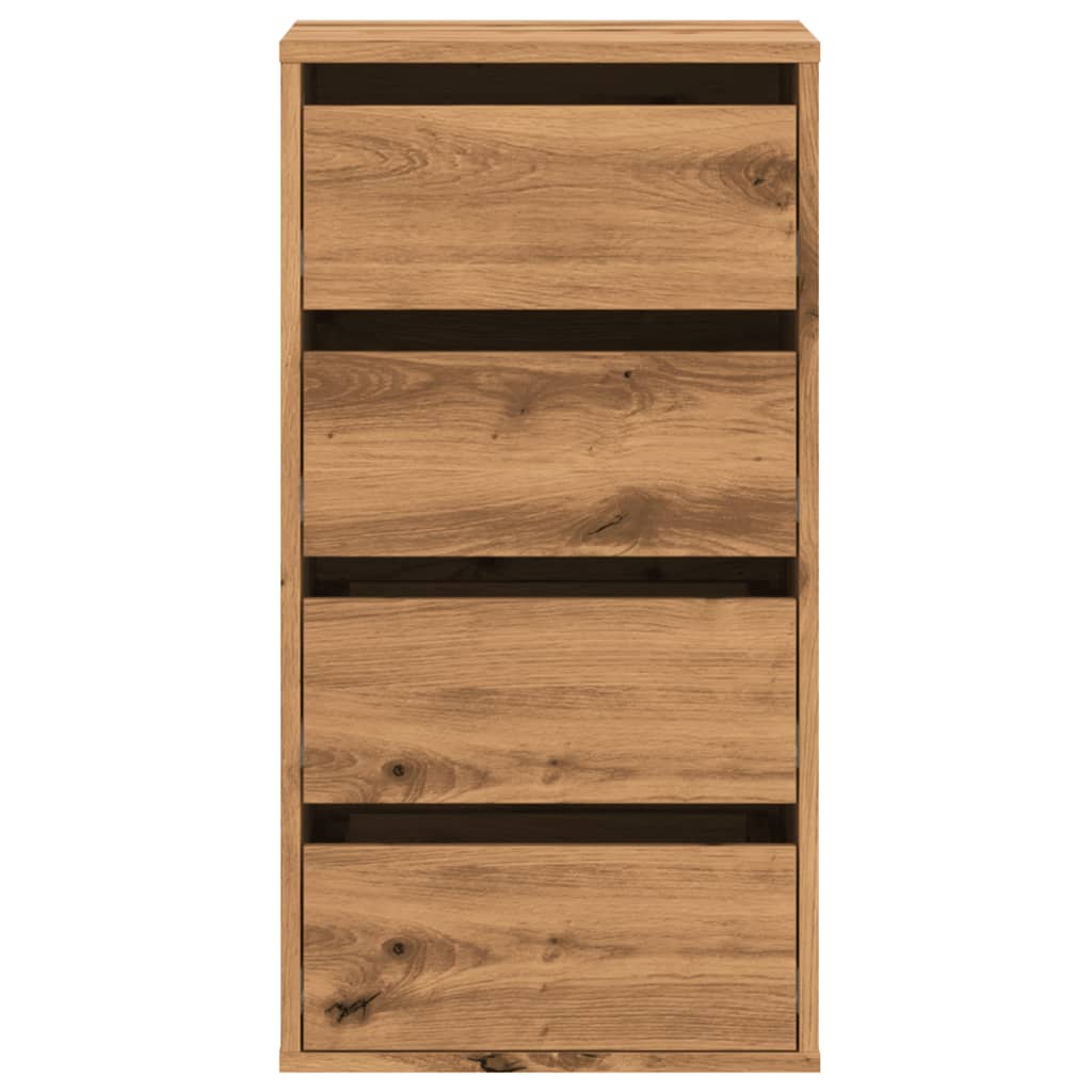Kommode Artisan Eik 40X41X76 Cm Konstruert Tre