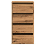 Kommode Artisan Eik 40X41X76 Cm Konstruert Tre
