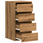 Kommode Artisan Eik 40X41X76 Cm Konstruert Tre