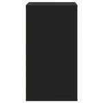 Kommode Svart 60X41X76 Cm Konstruert Tre