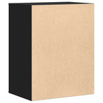 Kommode Svart 60X41X76 Cm Konstruert Tre