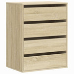 Kommode Sonoma Eik 60X41X76 Cm Konstruert Tre