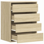 Kommode Sonoma Eik 60X41X76 Cm Konstruert Tre