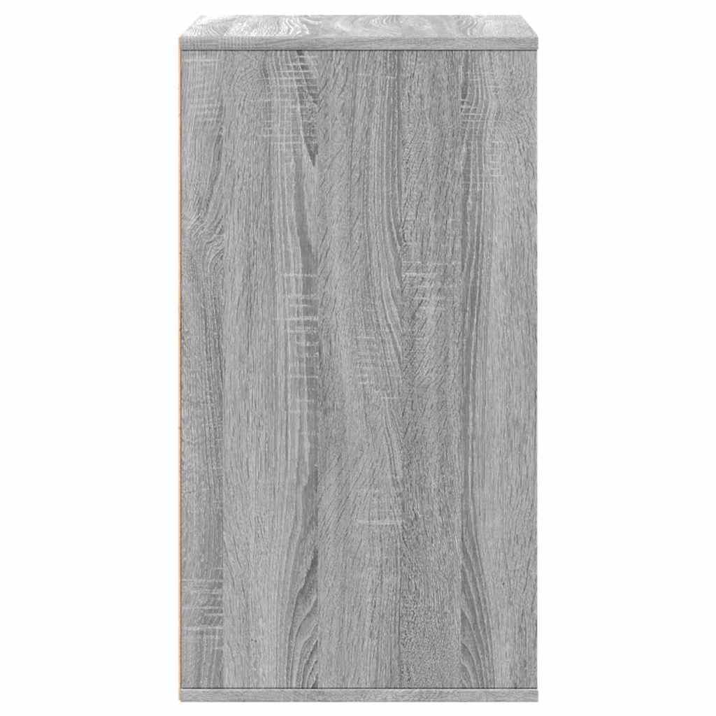 Kommode Grå Sonoma 60X41X76 Cm Konstruert Tre