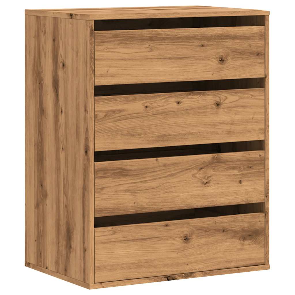 Kommode Artisan Eik 60X41X76 Cm Konstruert Tre