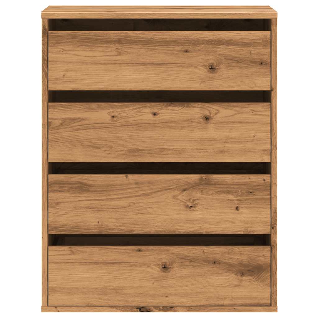 Kommode Artisan Eik 60X41X76 Cm Konstruert Tre