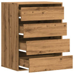Kommode Artisan Eik 60X41X76 Cm Konstruert Tre