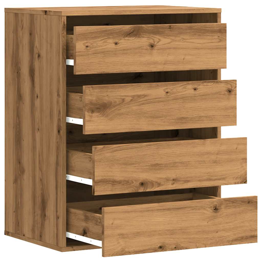 Kommode Artisan Eik 60X41X76 Cm Konstruert Tre