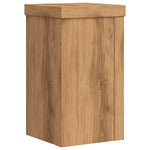 Plantestativer 2 Stk Artisan Eik 10X10X18 Cm Konstruert Tre