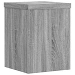 Plantestativer 2 Stk Grå Sonoma 15X15X20 Cm Konstruert Tre