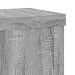 Plantestativer 2 Stk Grå Sonoma 15X15X20 Cm Konstruert Tre